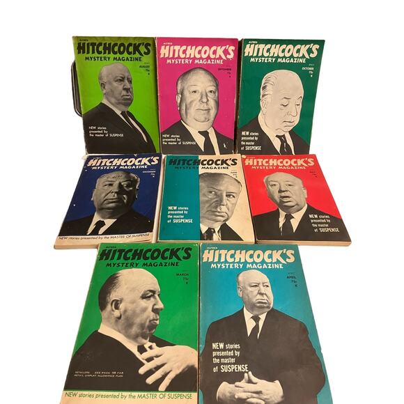 alfred hitchcock Other - Alfred Hitchcock Mystery Magazine Lot 1974 Vintage, Thriller, Horror, VTG, 70s
